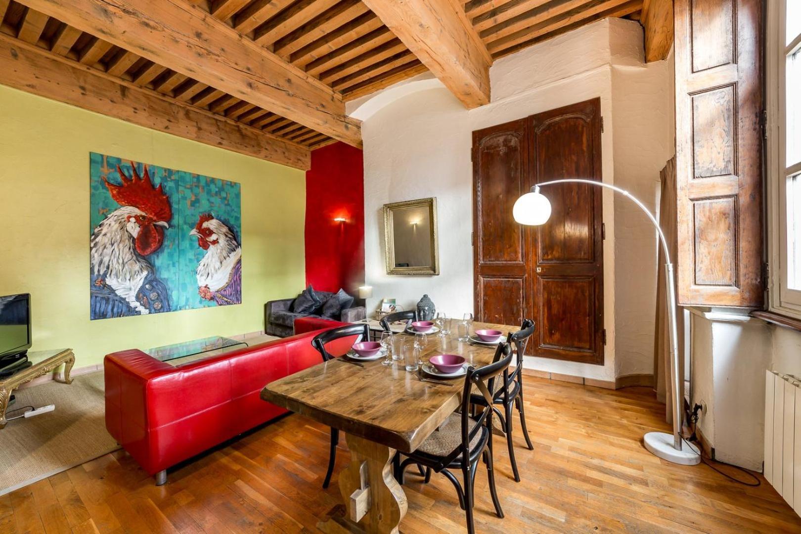 Апартаменты La Loge Des Avocats Du Vieux Lyon Ail Экстерьер фото